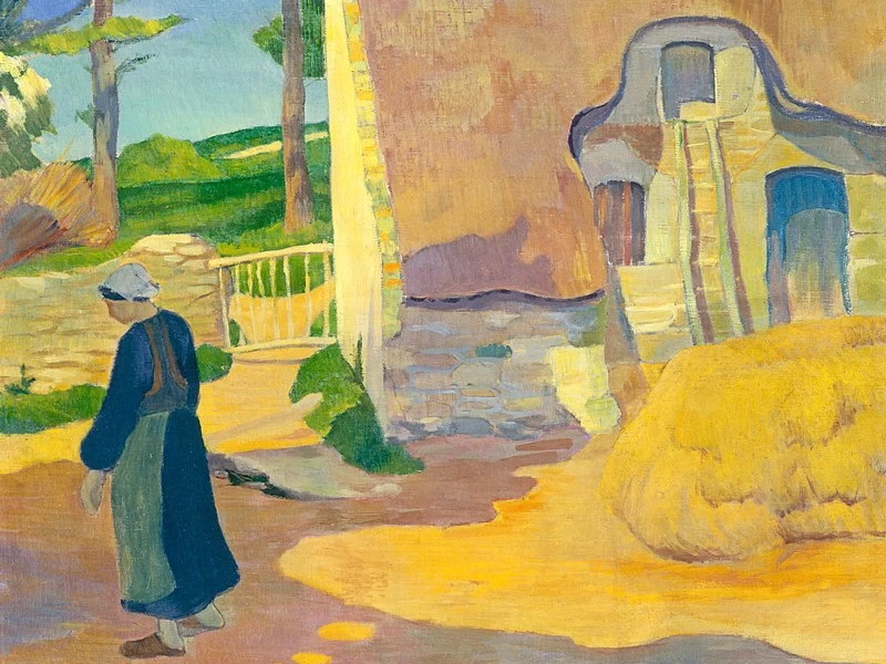 1864-Paul Sérusier - Fattoria a Le Pouldu 1890 - National Gallery of Art, Washington, D.C